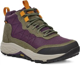 Teva women&#39;s ridgeview mid waterproof hiking boots in Olive Branch/Purple - £76.99 GBP