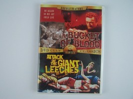 A Bucket Of Blood/Attack Of The Giant Leeches DVD Cult Classic New Sealed - £13.19 GBP