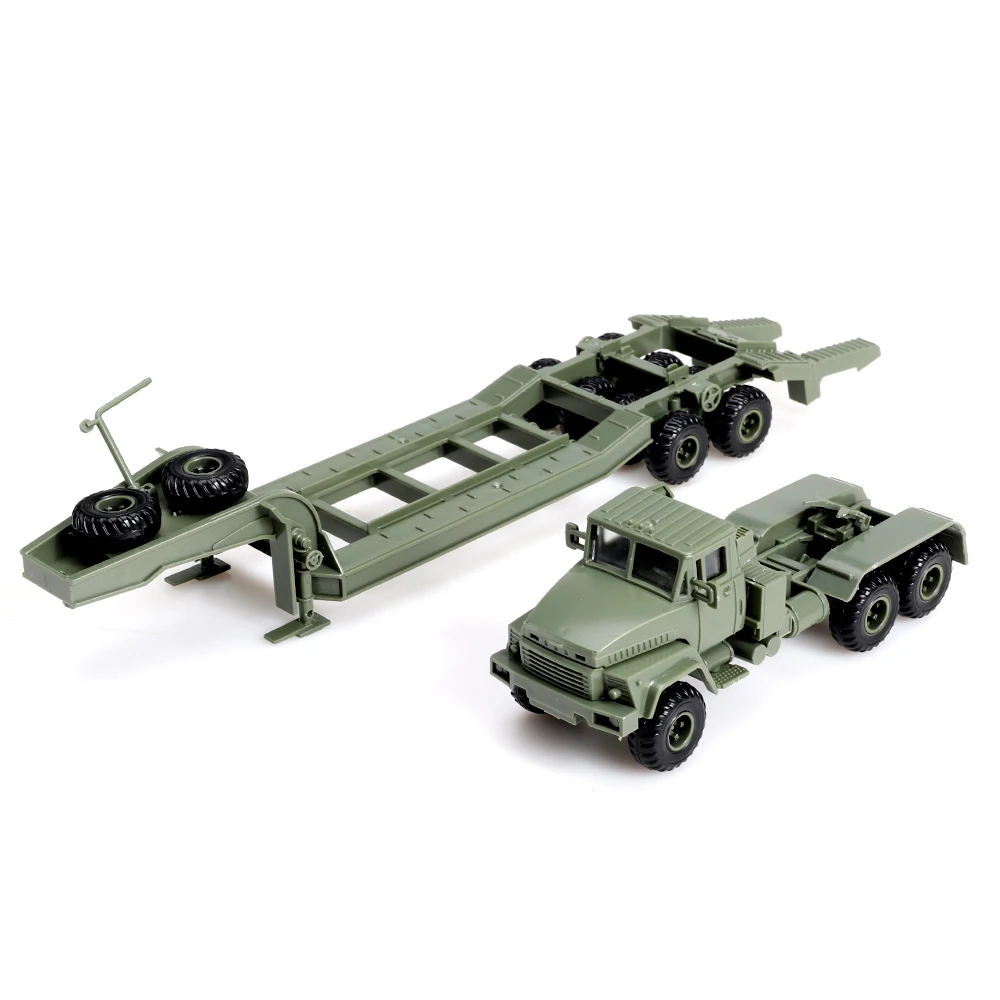 Play ViiKONDO 1/72 Scale Military Vehicle Toy MAZ/ChMZAP-5247G SAtrailer Plastic - £47.92 GBP