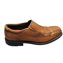 Rockport 2 BIKE SO Oxford Dress Shoes Mens Size 10 Tan Leather Slip-on B... - $59.12 CAD