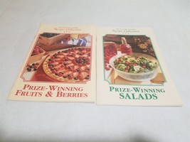 Country Cooking Booklets Lot of 5 Beef Salads Fruits Prize-Winning Sunday Best - £7.06 GBP