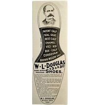 Douglas Luxury Calf Shoes 1897 Advertisement Victorian Fashion Brockton ... - $19.99