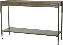 Gray Deco 79 Industrial Metal Console Table. - £197.33 GBP