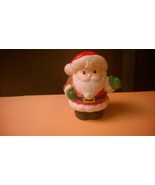 Fisher Price Little People Santa Claus with Brown Bag 2002 Mattel - $44.77 MXN