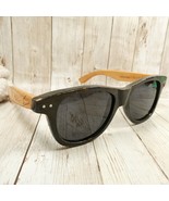 Bambooka Black Brown Wooden Bamboo Polarized Sunglasses - Amasame South ... - $20.98 CAD