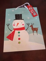 Medium Christmas Snowman Bag - £5.49 GBP