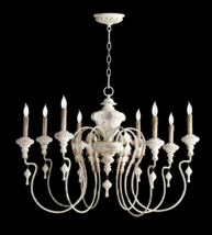 Horchow Aidan Gray Style French Vintage 8 light Gorgeous Beaded Chandelier - £661.86 GBP