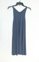 Silence + Noise Womens Sz S Blue Tank Dress Racerback Soft Above Knee Length - £14.52 GBP