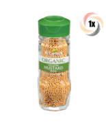 1x Shaker McCormick Gourmet Organic Yellow Mustard Seed Seasoning | 2.12oz - £9.52 GBP