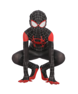 Spider-Man: Into the Miles Morales Costume Cosplay Zentai Suit Spider-Ve... - £15.84 GBP