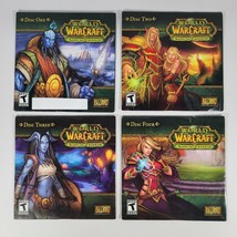 World of WarCraft PC Video Game The Burning Crusade 2007 4 DISCS - £8.44 GBP