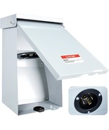 30 Amp Generator Inlet Box, Nema L14-30P Power Inlet Box For 3R 4-Prong - $864.80 MXN