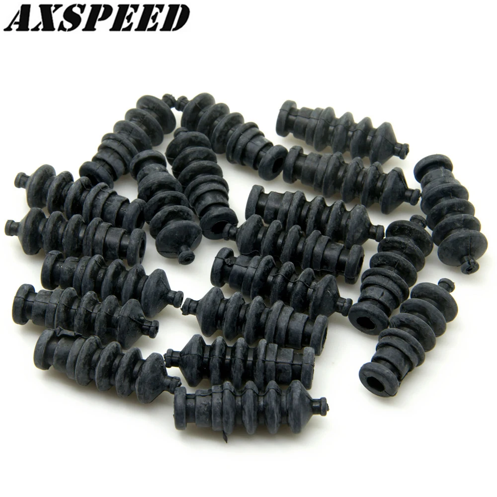 AXSPEED RC Boat Waterproof Push Rod Rubber Seal Bellow 37mm Length for