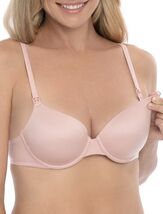 Secret Treasures Nursing Bra 34D Padded Hook &amp; Eye Comfort Straps T-Shir... - $17.90 CAD