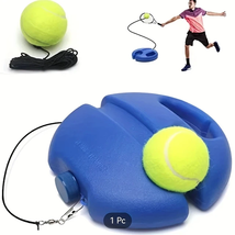 Enhance Tennis Skills Anywhere - Rebound Balls with Elastic Rope Base - $22.95