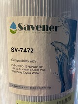 Savener SV-7472 Water Filter  Compatibility with C-7472/FC-1978/PCC130 - £19.42 GBP