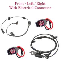 2 ABS Wheel Speed Sensor with Connector Front Left &amp; Right For Lancer Ou... - $122.00
