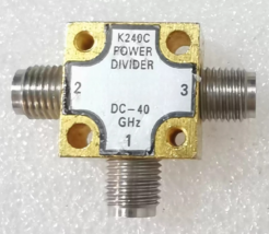 For Anritsu K240C DC-40GHz 2.92 RF Microwave One Split Two Coaxial Power... - £411.41 GBP