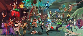 Rick and Morty Poster Season 3 Animated TV Series Art Banner 16x40&quot; 24x6... - $14.90+