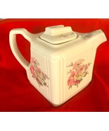 Vintage Kernewek Teapot Floral Roses Goon Havern Cornwall England - $448.97 MXN