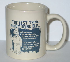 The Simpsons Grampa on Being Old Illustrated Ceramic Coffee Mug, NEW UNUSED - £7.76 GBP