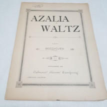 Azalia Waltz by Beethoven 1905 Sheet Music - £29.97 GBP