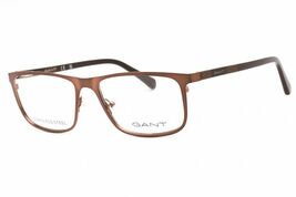 GANT GA3280 036 Shiny Dark Bronze 56mm Eyeglasses New Authentic - $35.70