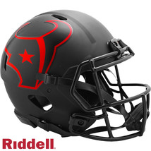 Houston Texans Helmet Riddell Authentic Full Size Speed Style Eclipse Alternate - $490.47 CAD