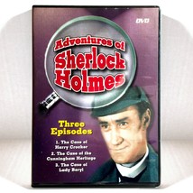 Adventures Of Sherlock Holmes (DVD, 1954, 3 Episodes)   Ronald Howard - £3.97 GBP