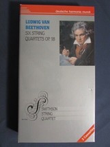 Smithson String Quartet Op. 18 Beethoven German Import 2 Cassette Set Classical - £6.24 GBP