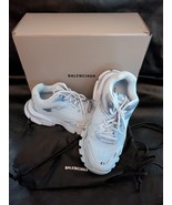 Balenciaga Track 3 Runner Racer Sneaker Light Blue Box Woman EU 41  US 11 - $513.82 CAD
