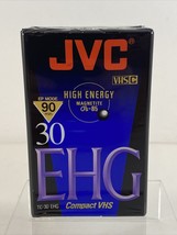 Jvc Compact Vhs Ehg 30 Hi-Fi 90 Min TC-30 (Factory Sealed) Free Shipping!!!!!! - £4.73 GBP