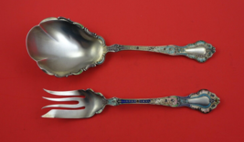 Louis XVI by Gorham Sterling Silver Salad Serving Set GW enameled spoon ... - $9,458.90 MXN