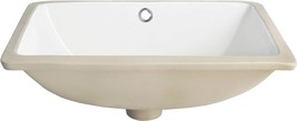 Safavieh Bsk5405A Solea Collection Seaton Bathroom Basin Sink, White - $98.92