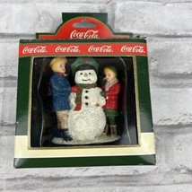 Coca-Cola Town Square Christmas Village Collection &quot;Thirsty the Snowman&quot;... - £8.81 GBP