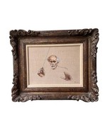 Hand-Painted Portrait of a Music Conductor, Linen  Kanin | Framed Minima... - €674,54 EUR Hand-Painted Portrait of a Music Conductor, Linen  Kanin | Framed Minima... - €674,54 EUR