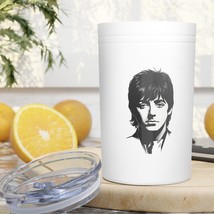 Black Paul McCartney Vacuum Insulated Tumbler 11oz Double Wall Stainless Steel C - £24.02 GBP