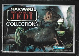 Return of the Jedi Collections 1983 Booklet STARWARS Vintage Insert Pamphlet - £5.91 GBP