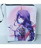 Raiden Shogun Card Binder 3-Ring Anime Waifu Redemption Double Side 10 in Folder - $49.49