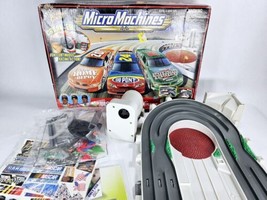 Incomplete For Parts 1999 Micro Machines Nascar Raceway Race Track Set - $39.99