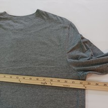 Croft & Barrow RN#73277 Men's Gray Cotton Blend Henley Shirt Long Sleeve Sz LT image 12