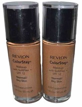 (Pack Of 2) Revlon ColorStay Makeup With SoftFlex Normal/Dry #410 CAPPUC... - £15.56 GBP