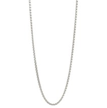 1mm 14k White Gold 18&quot; inch Wheat Chain Necklace 2.2 g - $318.50