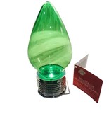 Brand NWT Green Solar LED Hanging Bulb Outdoor Decorative Ornament - $12.75