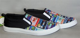 Nickelodeon RUGRATS Colorful Collage Squares Lightweight Slip-on Shoes M... - $49.99