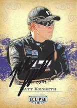 AUTOGRAPHED Matt Kenseth 2011 Press Pass Eclipse Racing (#17 Crown Royal Black)  - £44.26 GBP