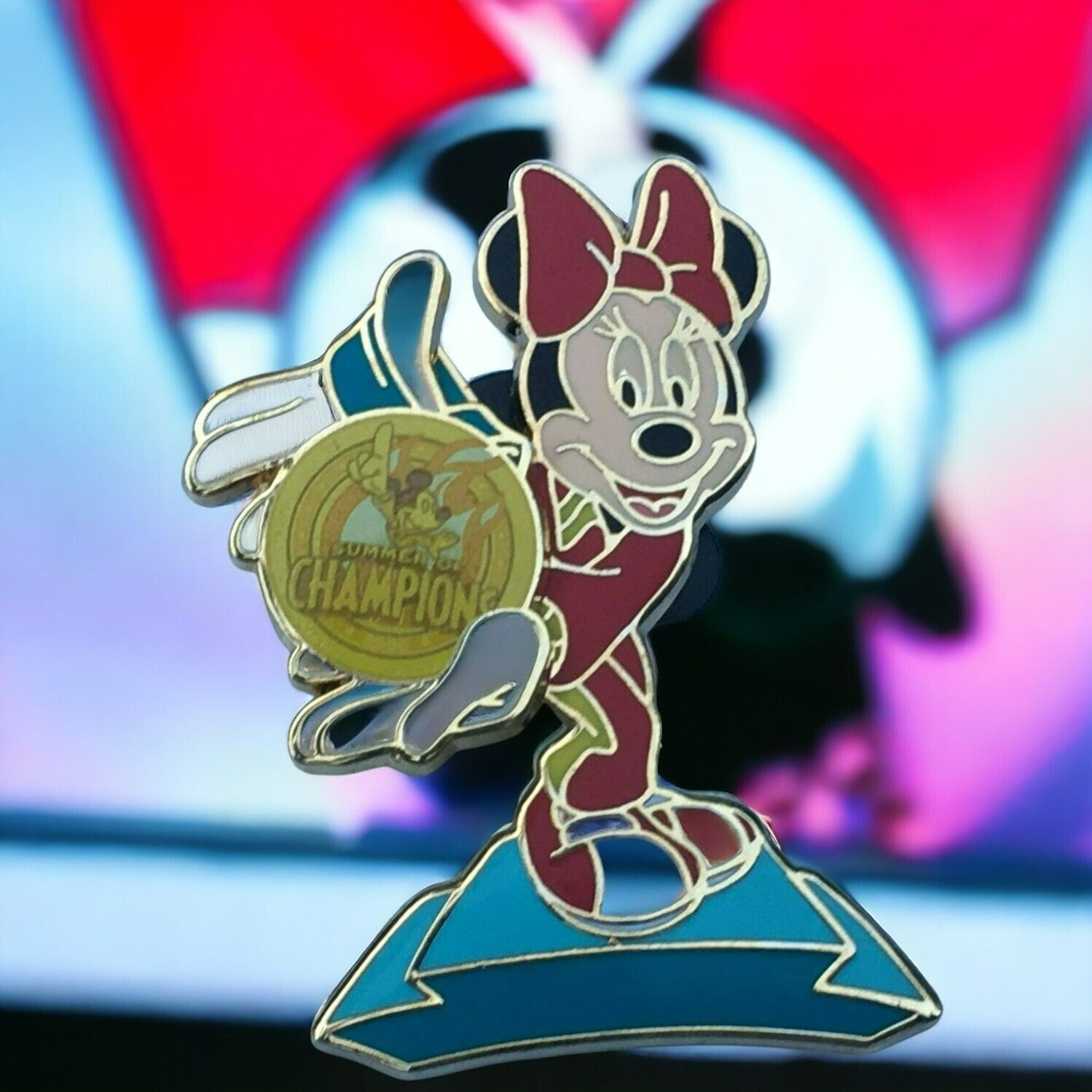 Summer of Champions - Minnie Mouse Collectible Disney Pin, LE 3000 from 2008 - £7.77 GBP