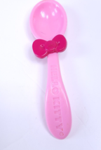 Plastic Sanrio Hello Kitty Pink w/bow Spoon - £1.55 GBP