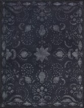 Nourison 3106 Symphony Area Rug Collection Indigo 3 ft 6 in. x 5 ft 6 in. Rectan - £267.95 GBP