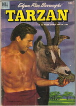 Tarzan Comic Book #40, Dell Comics 1953 VERY GOOD+ - £19.24 GBP